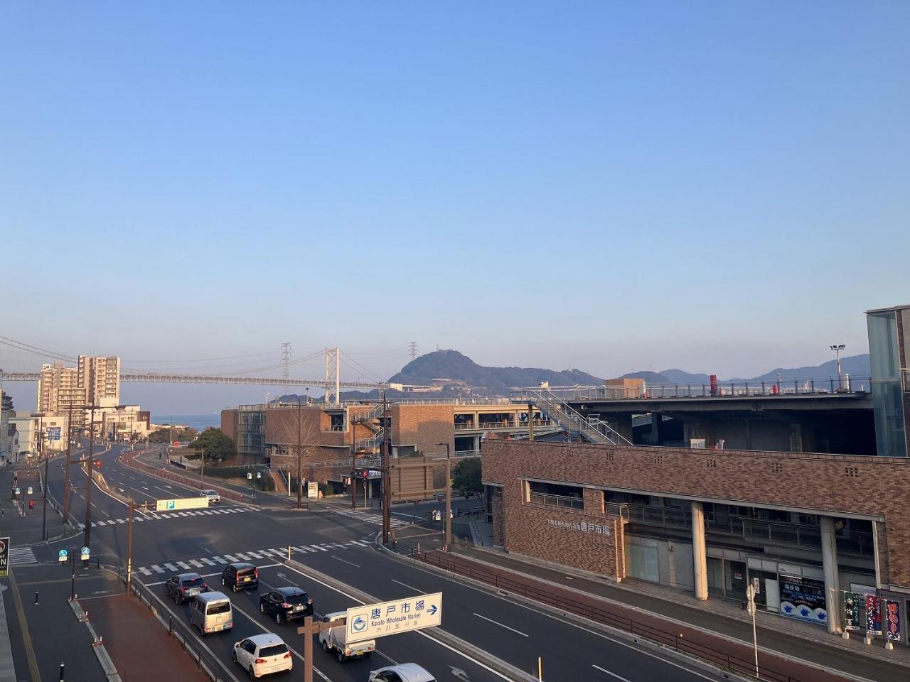 Sky Heart Hotel Shimonoseki Exterior foto